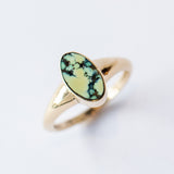 Angel Wing Variscite Polaris Signet Ring