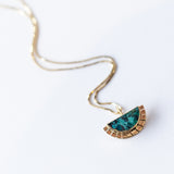 Chrysocolla Selene Necklace