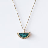 Chrysocolla Selene Necklace