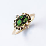 Peacock Turquoise Sol Ring