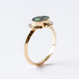 Peacock Turquoise Sol Ring