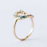 Ama Harbor Mermaid Ring