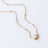 Baby Moon Pearl Necklace