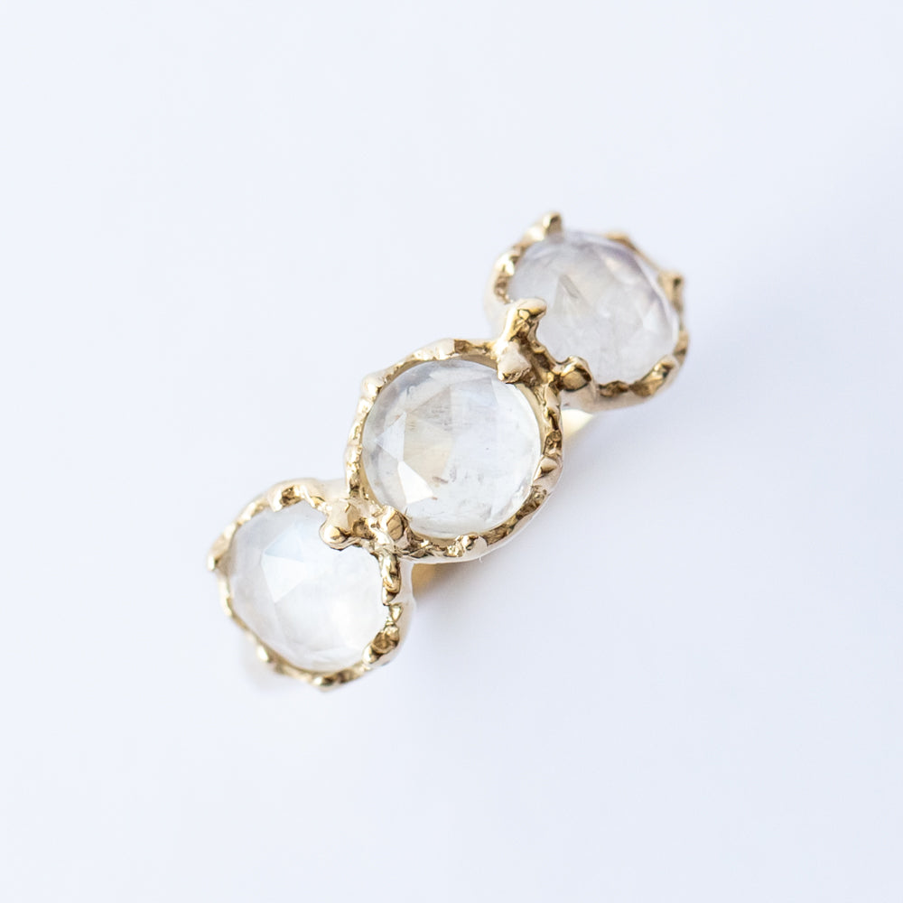 Haku Lei Moonstone Ring