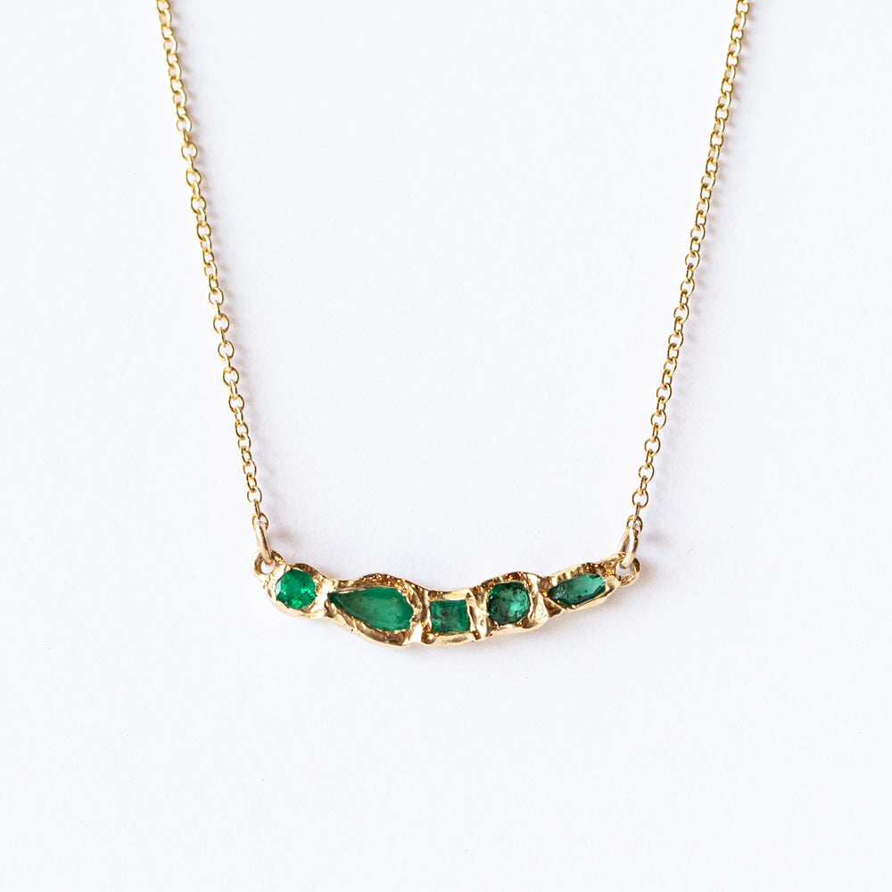Journey Treasure Emerald Necklace