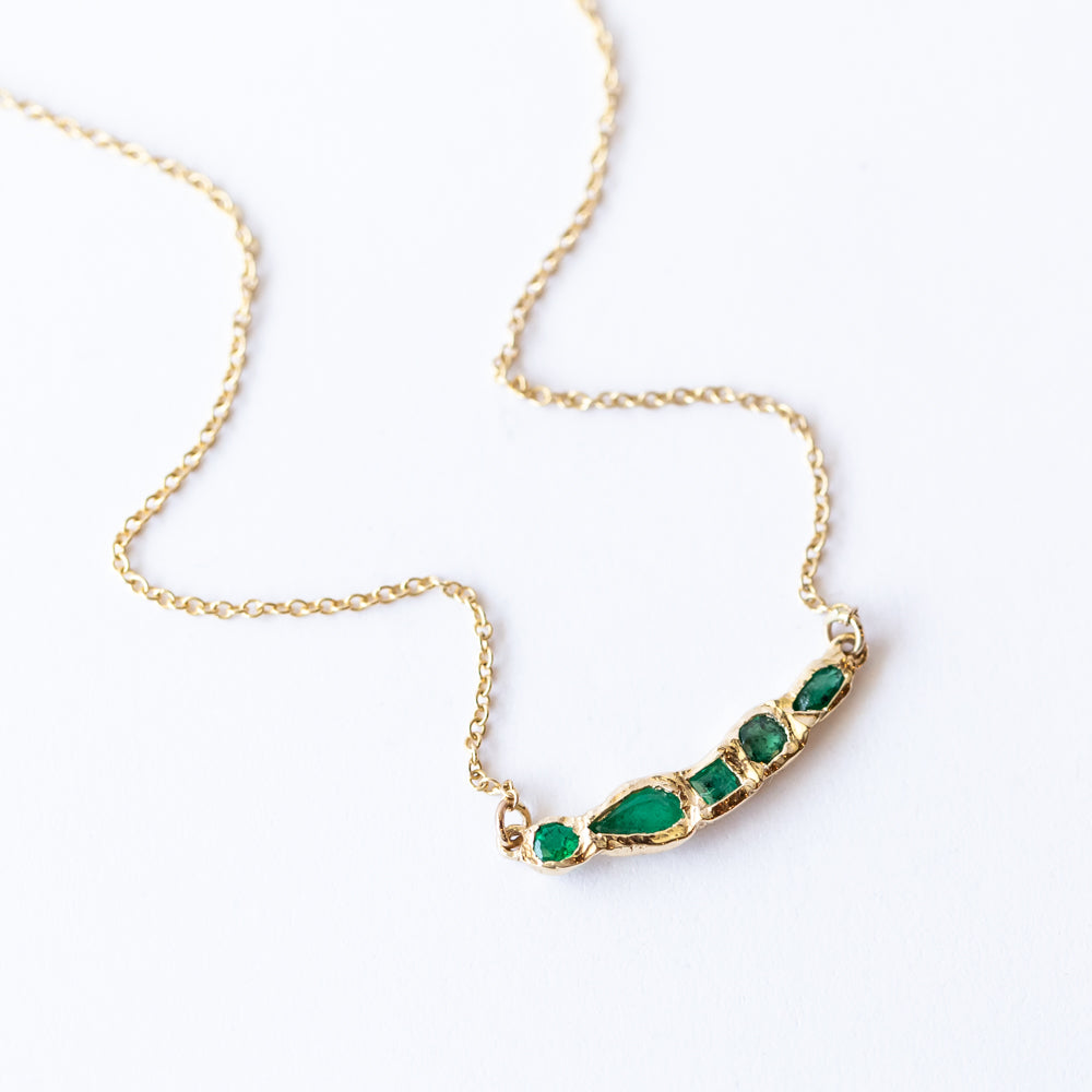 Journey Treasure Emerald Necklace