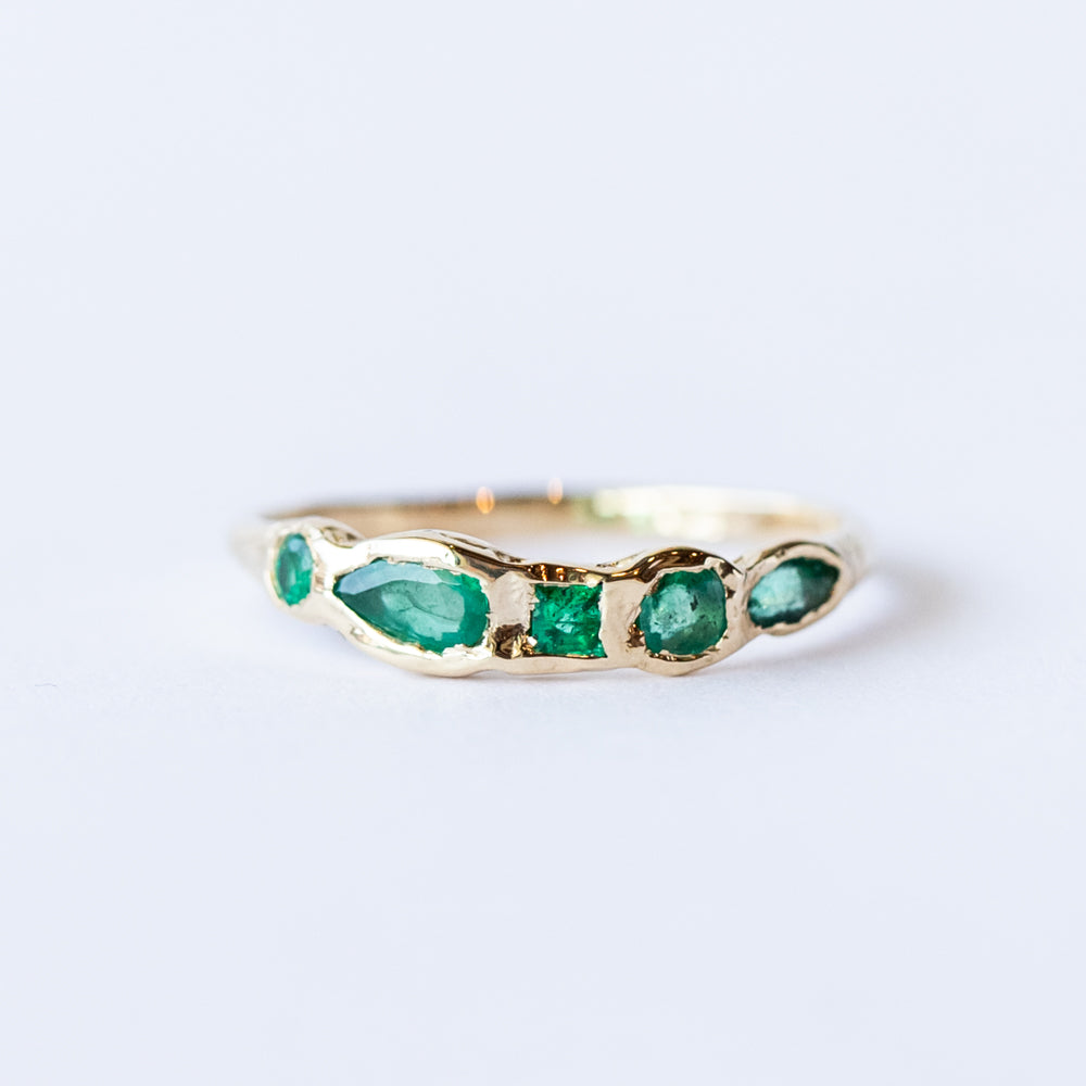 Journey Treasure Emerald Ring