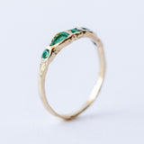 Journey Treasure Emerald Ring