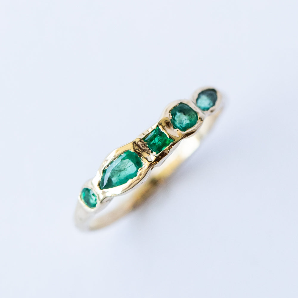 Journey Treasure Emerald Ring