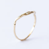 Lava Ribbon Ring