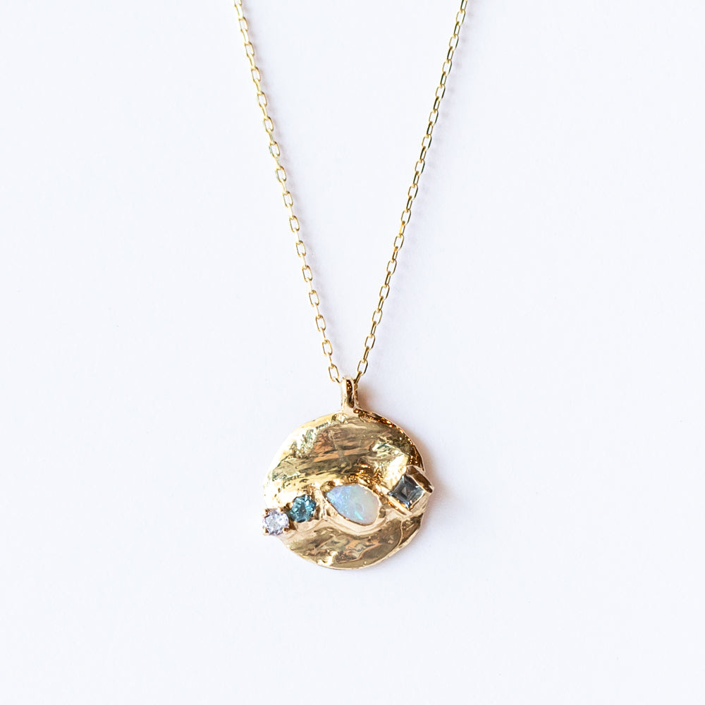 Medallion Mermaid Necklace