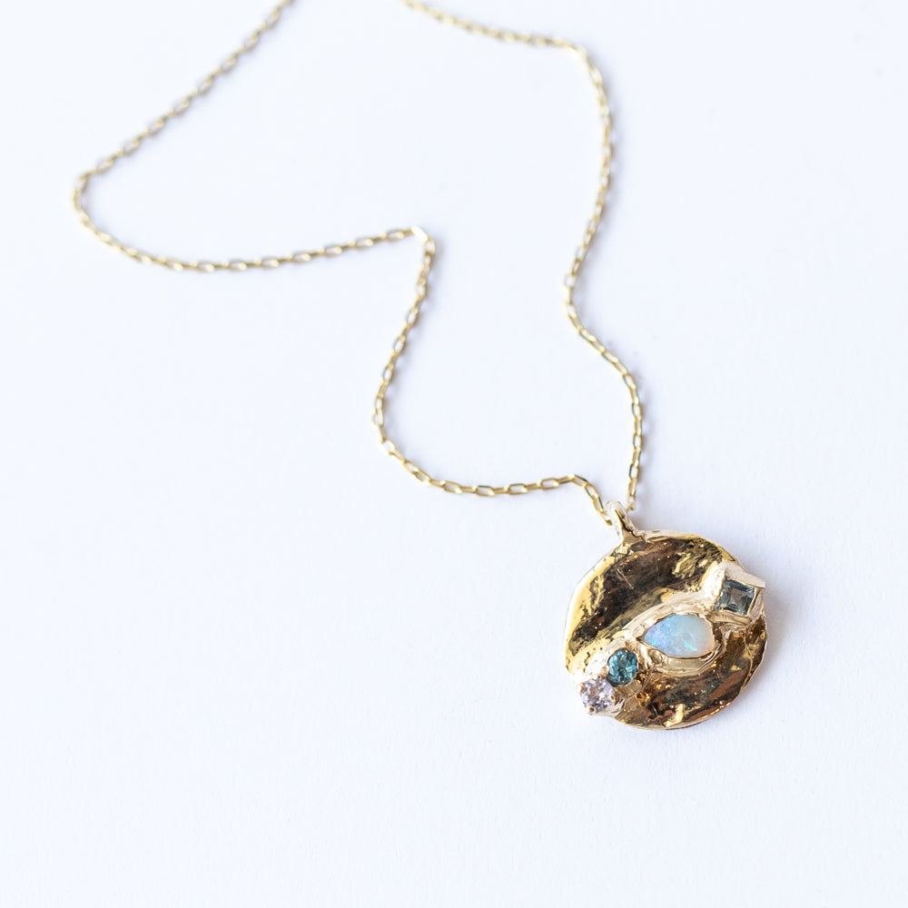 Medallion Mermaid Necklace