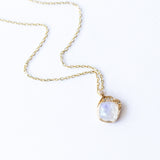 Mini Cove Moonstone Necklace