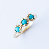 Mini Haku Lei Turquoise Ring