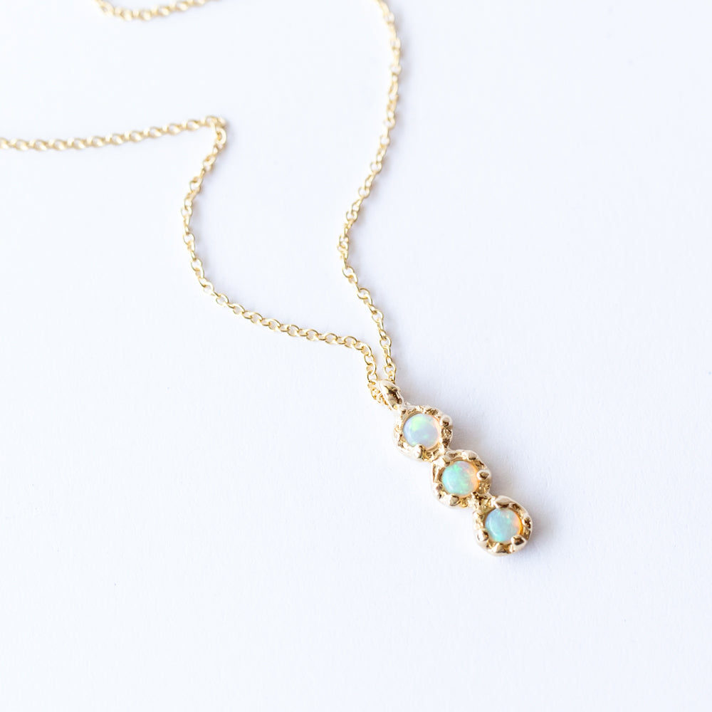 Mini Haku Lei Opal Necklace