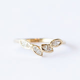 Petal Diamond Ring