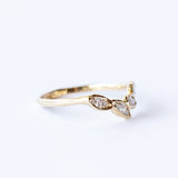 Petal Diamond Ring