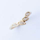 Petal Diamond Ring