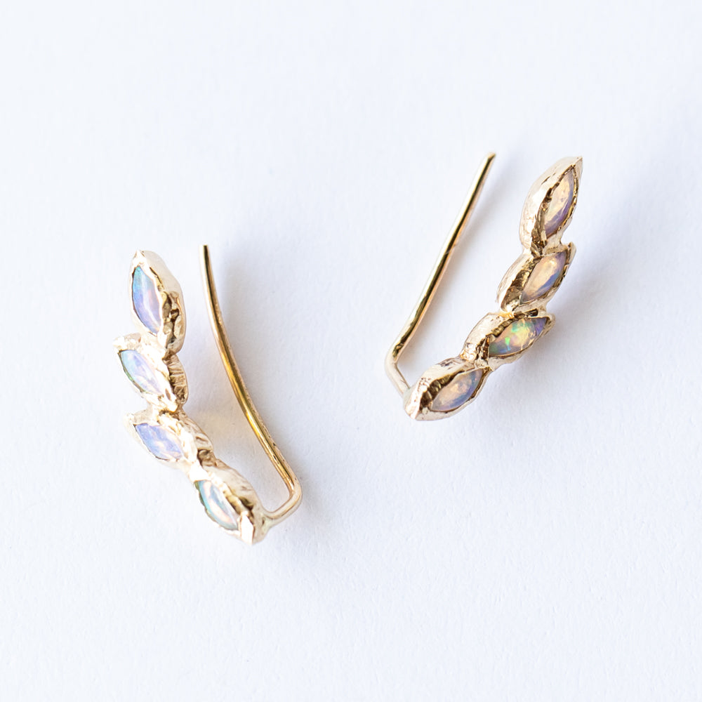 Petal Opal Ear Climber (Single)