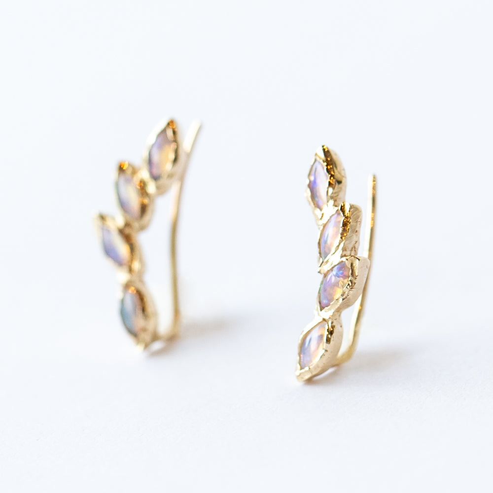 Petal Opal Ear Climber (Single)