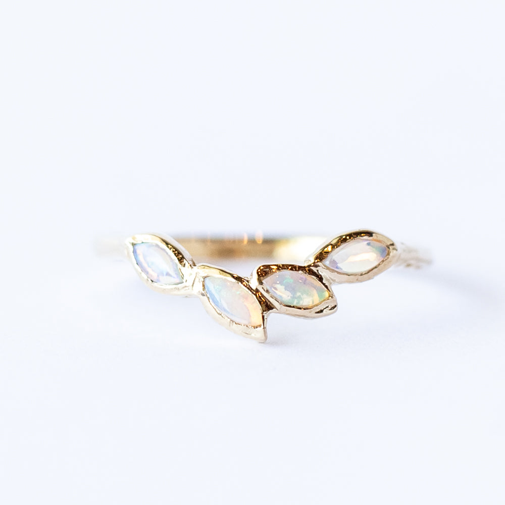 Petal Opal Ring