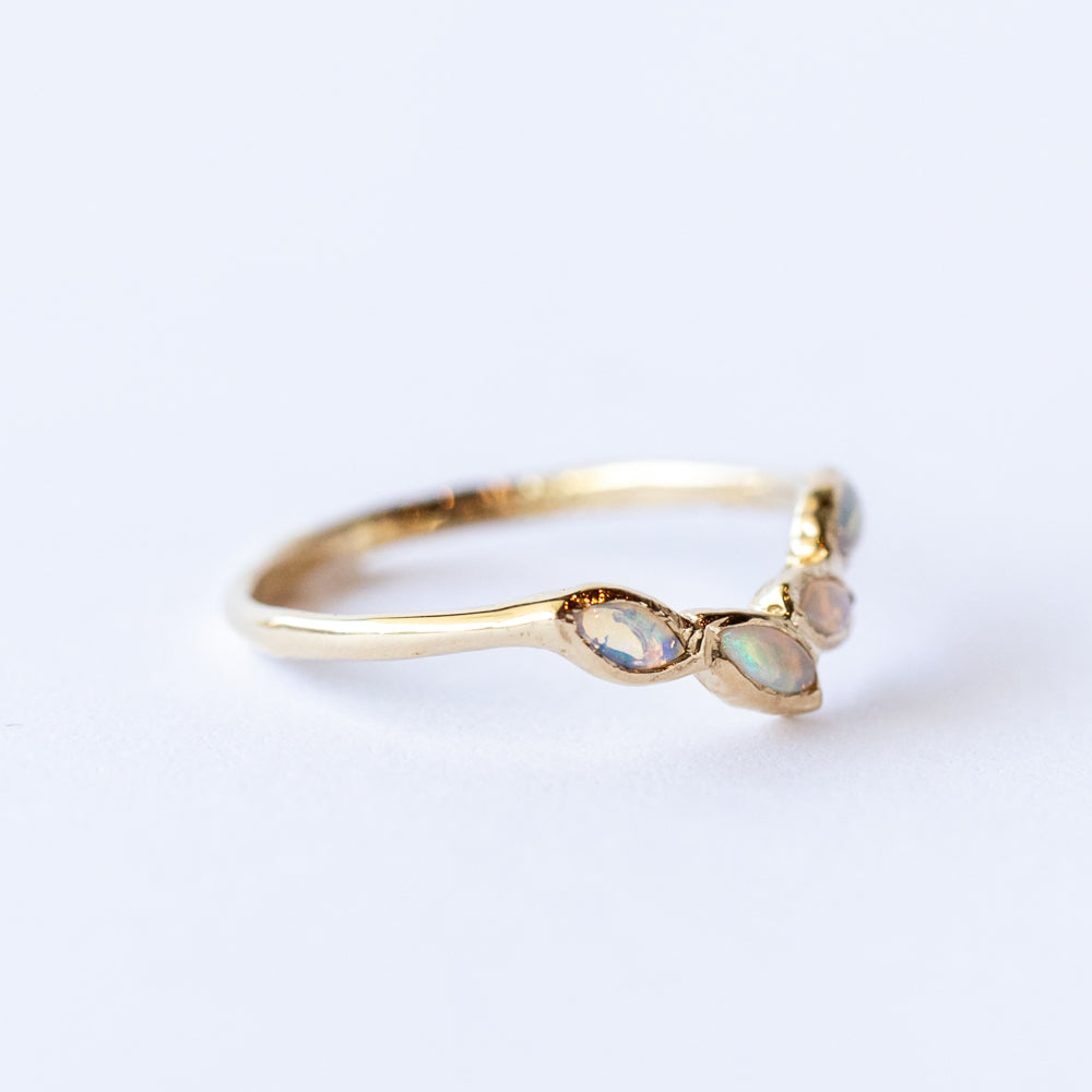 Petal Opal Ring