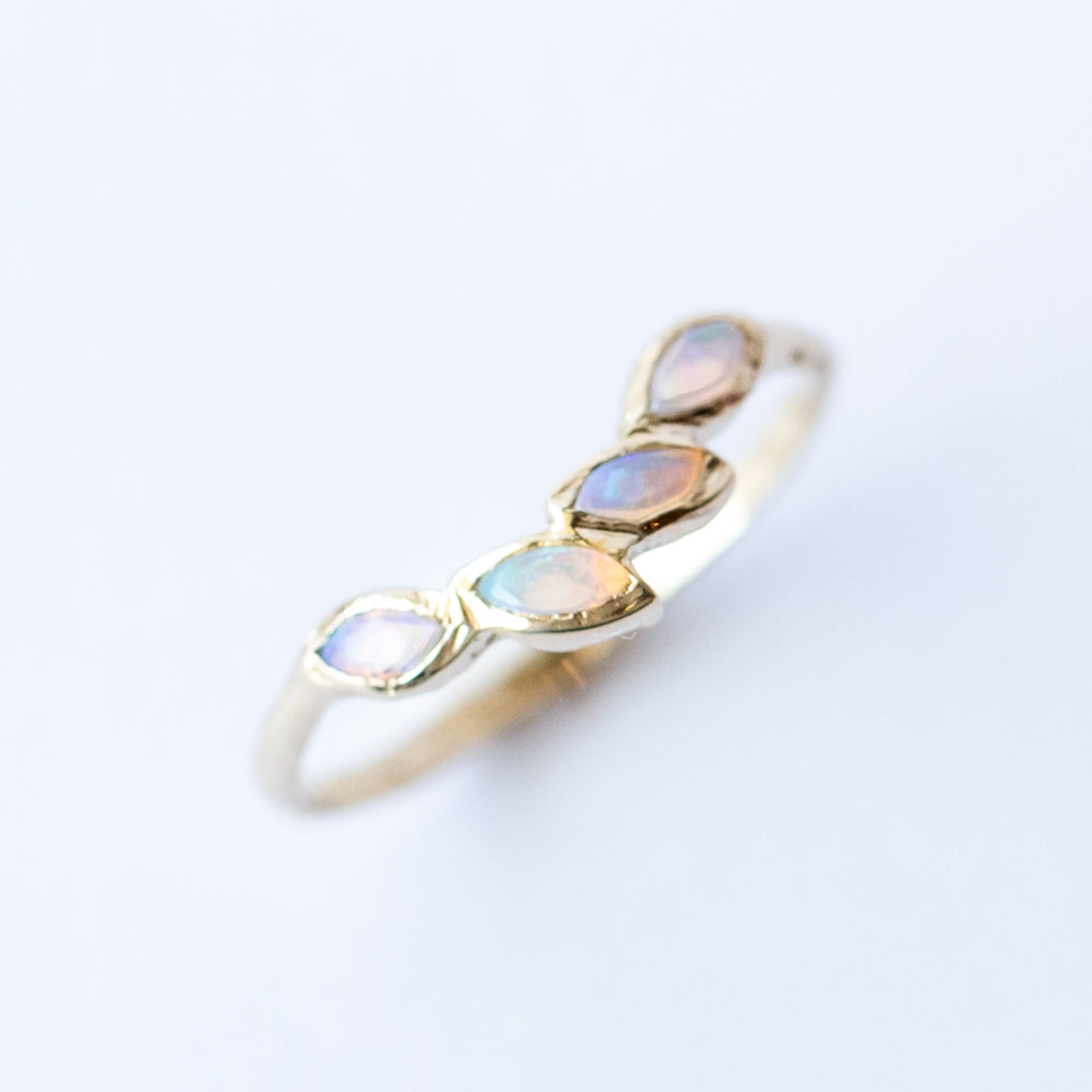 Petal Opal Ring