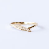 Ti Leaf Ring