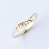 Ti Leaf Ring