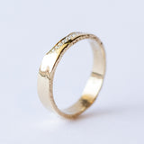 Trail 4mm White Diamond Ring