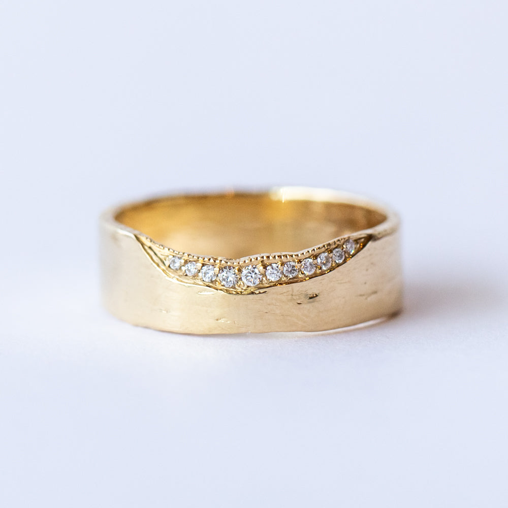 Trail 6mm Diamond Ring