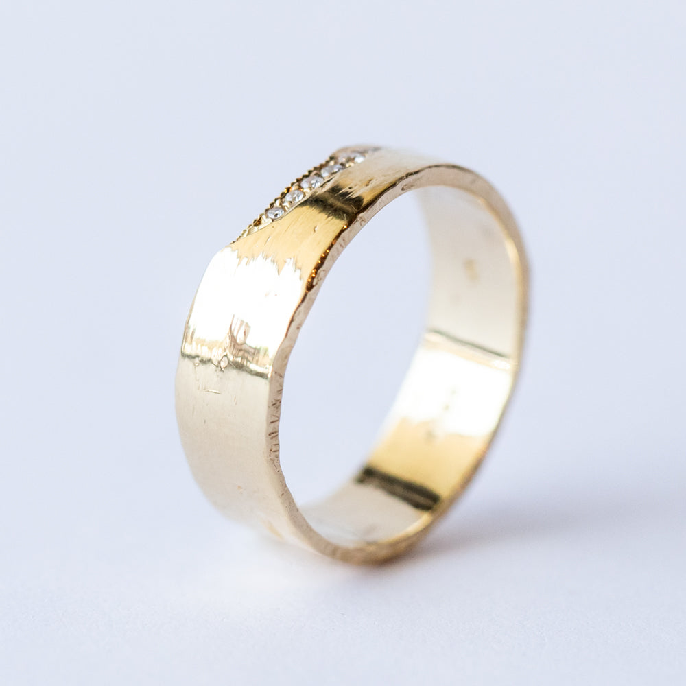Trail 6mm Diamond Ring