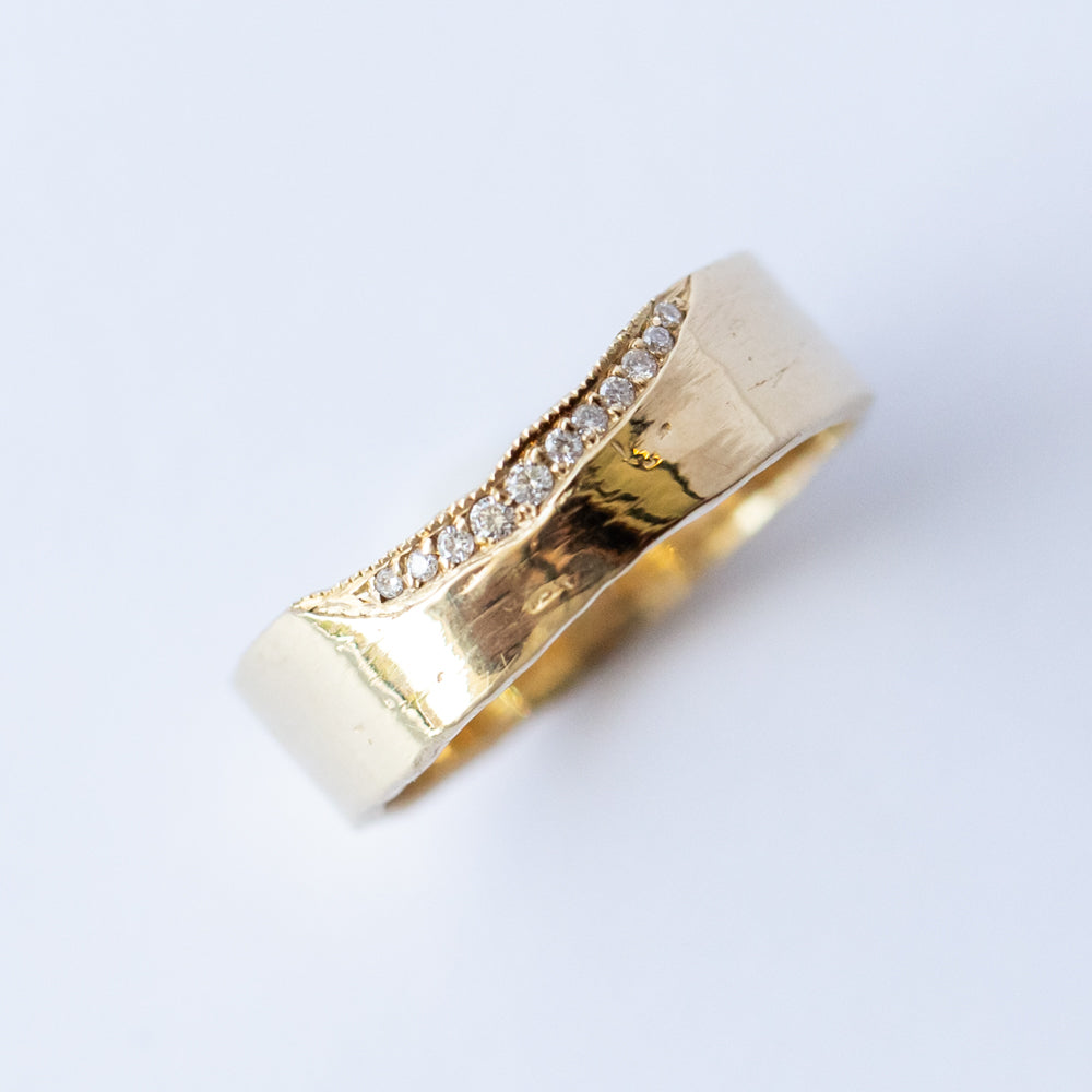 Trail 6mm Diamond Ring