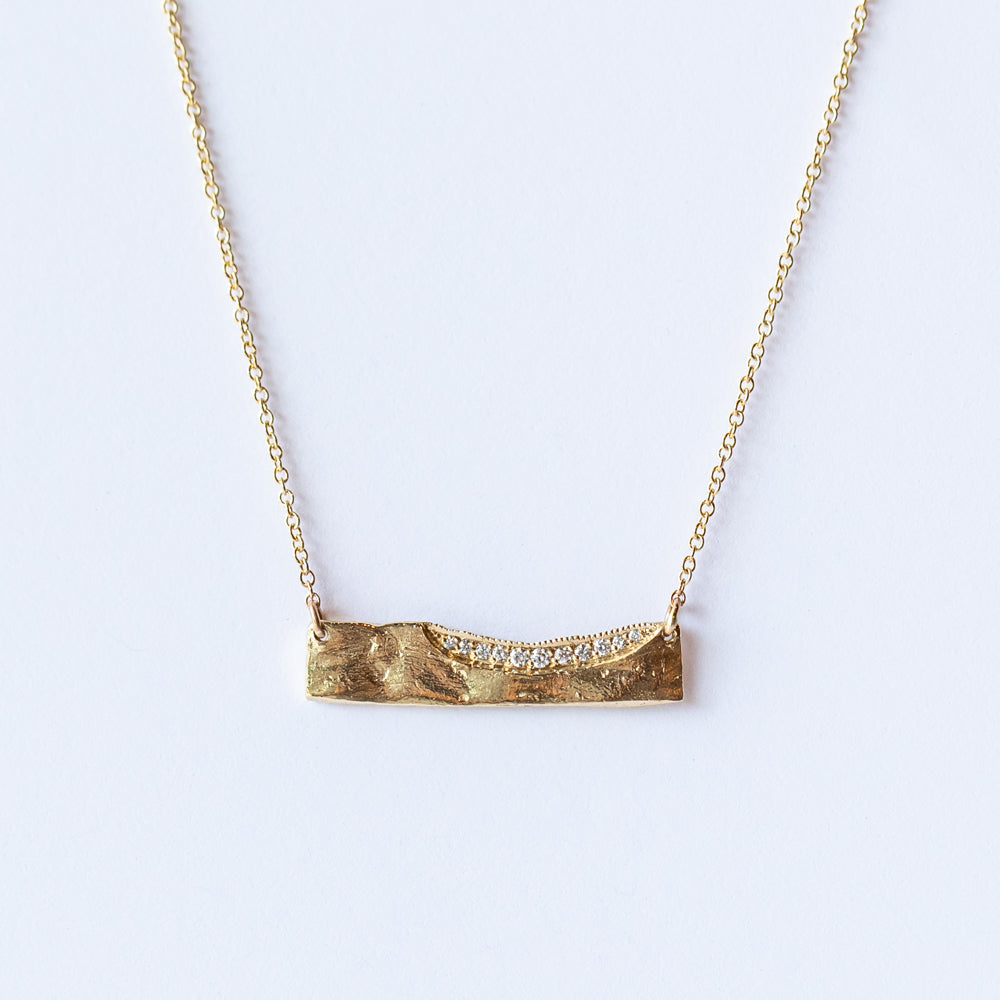 Trail Diamond Necklace