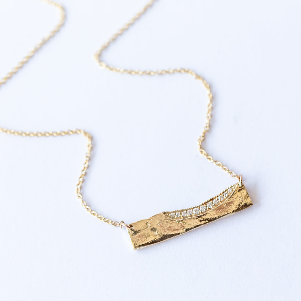 Trail Diamond Necklace