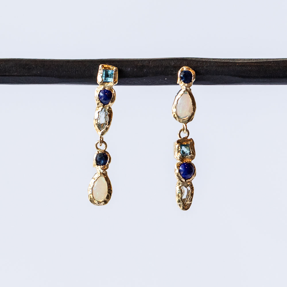 Waterfall Lapis Earrings