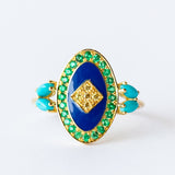 Sophie d'Agon | Athéna Ring 2, Turquoise