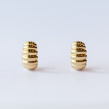 Lady Finger Helium Hoop Earrings