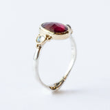 Ruby and Moonstone Ring