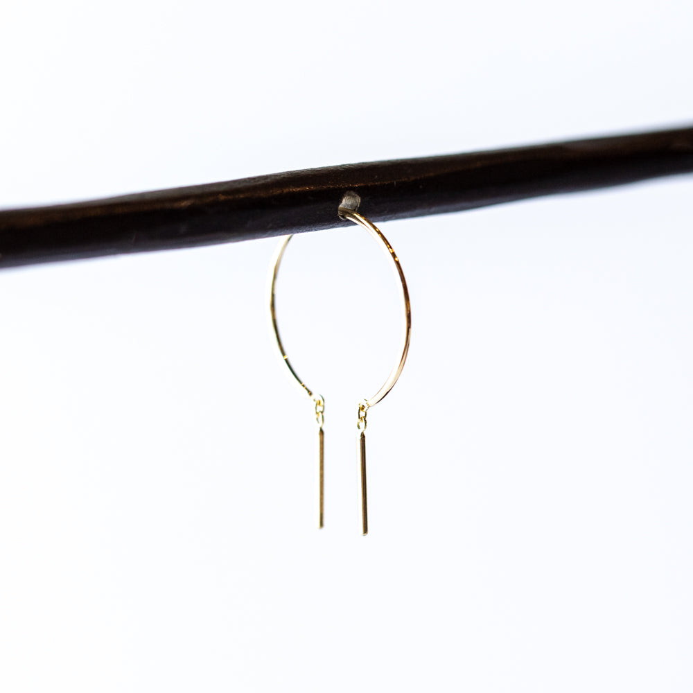 Chime Hoop Earring (Single)