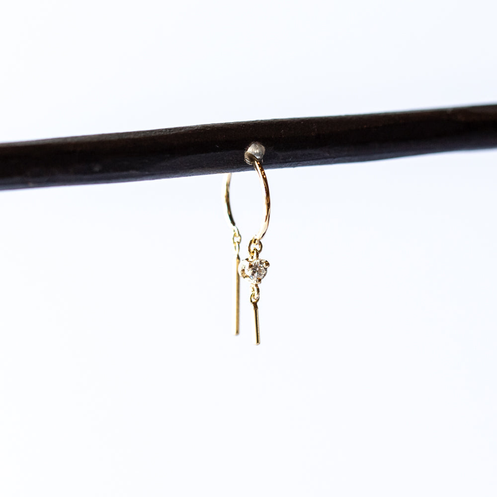 Diamond Baby Chime Earring (Single)