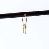 Diamond Baby Chime Earring (Single)