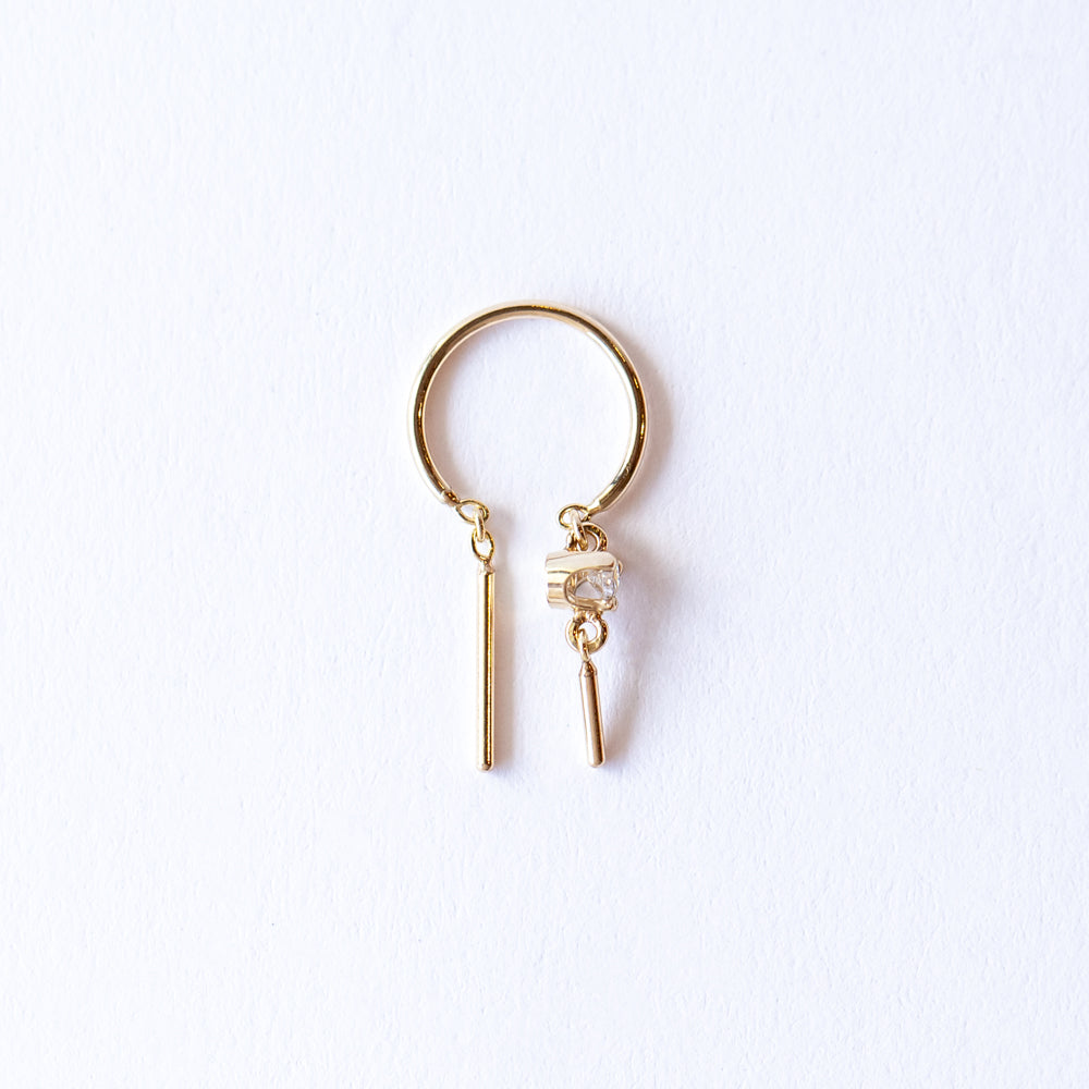 Diamond Baby Chime Earring (Single)