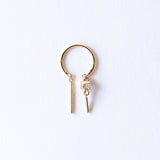 Diamond Baby Chime Earring (Single)