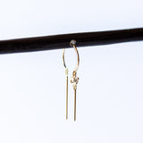 Diamond Chime Earring (Single)