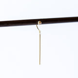 Diamond Chime Stud Earring (Single)