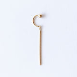 Diamond Chime Stud Earring (Single)