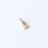 Itty Bitty Anchor Charm with Diamond