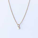 Itty Bitty Disc Charm with Diamond