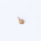 Itty Bitty Flat Heart Charm